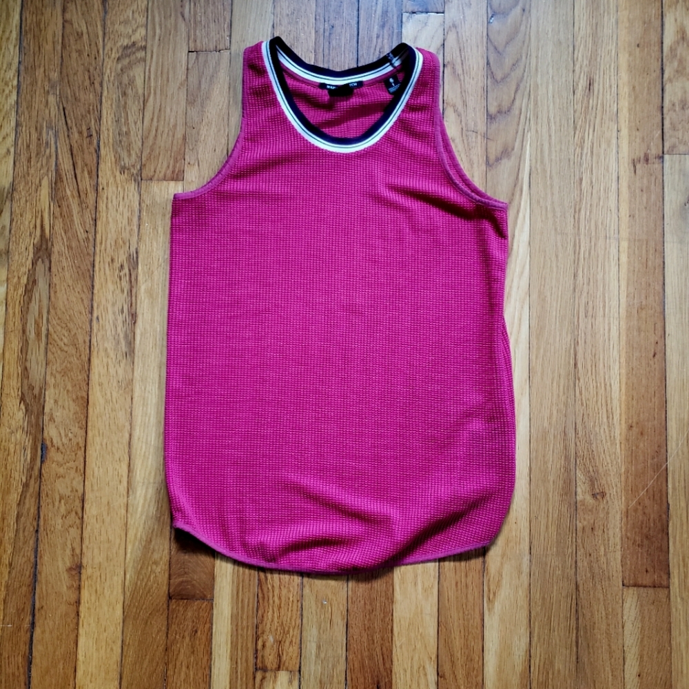 Maison Scotch mesh tank top